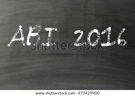 Similar – Image, Stock Photo Abitur Abi written with chalk on asphalt