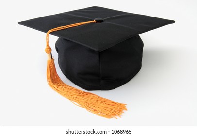  Graduation Cap. Isolated Object.