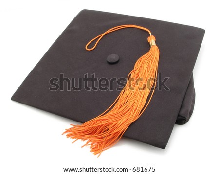 Graduation cap and tassel