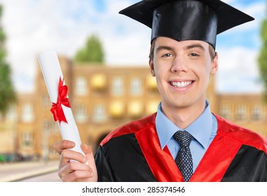 Graduation Male Student Stock Photo 285374546 | Shutterstock