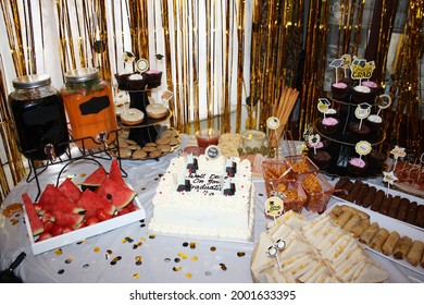 Graduation Party Food Cake Display Decorations