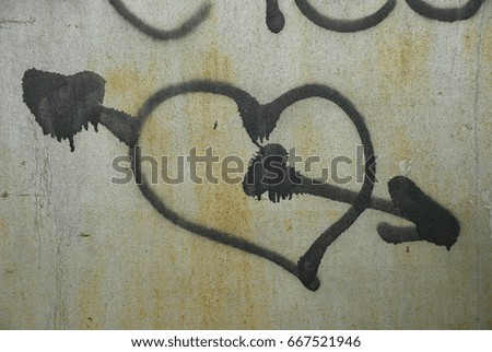 Similar – Image, Stock Photo T loves D Happy Wood Sign