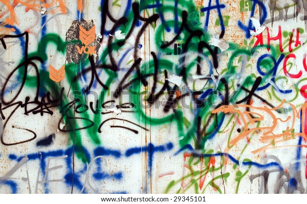 Graffiti Background Stock Photo Edit Now 29345101