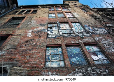 Graffiti building