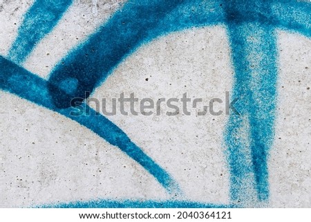 Graffiti painted on a concrete wall