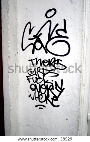 graffitti in temple bar