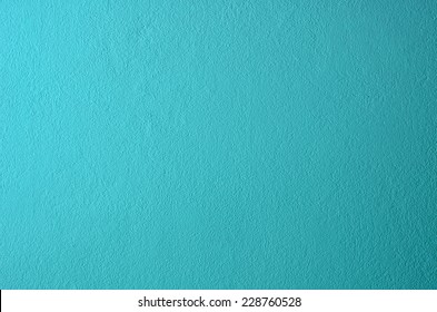 Grain Blue Paint Wall Background Or Texture 