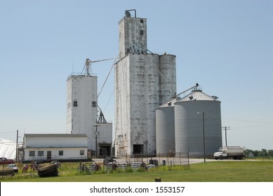 A Grain Co-op Feed Mill Facility In Indiana, USA.