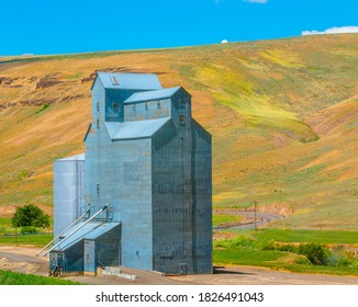 Grain Elevator Eastern Washington Summerscape