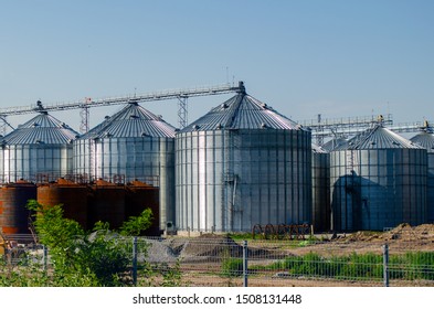 Grain Elevator Processing Storage Grain Located Stock Photo 1508131448 ...