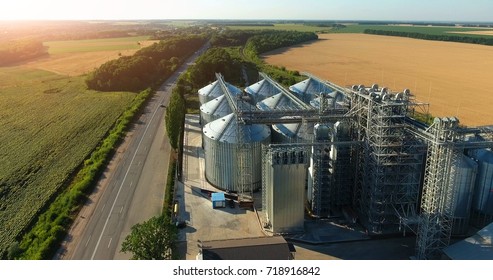 Grain Elevator. View Top