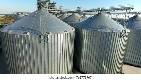 Grain Elevator. View Top