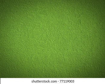 Grain Green Paint Wall Background Or Texture