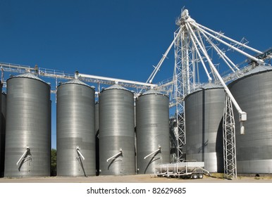 Grain Storage Silos.