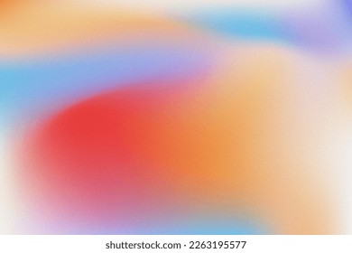 Grainy gradient background texture in soft pastel colors  Retro futuristic style blurred backdrop illustration for banner  flyer  website  brochure  business card design  Twisted waves 