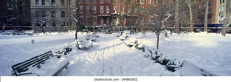 Gramercy Park In Manhattan, New York City, New York 