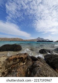 The Gramvousa Island In Greece