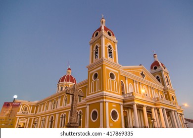 Granada, Nicaragua, Cathedral outdoors view