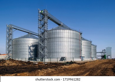 Granary Feed Mill Built Modern Metal Stock Photo 1719961282 | Shutterstock