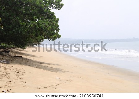 Grand Batanga, kribi beach, south of Cameroon