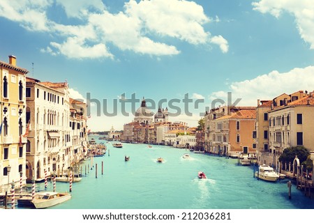 Similar – Image, Stock Photo Venice Canal Grande