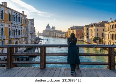 Grand Canal view in Venice