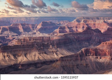 Grand Canyon Aerial View. Picturesque Landscape Of America