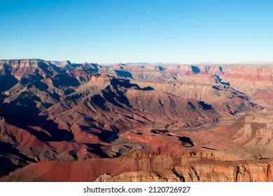 Grand Canyon Aerial View. Picturesque Landscape Of America