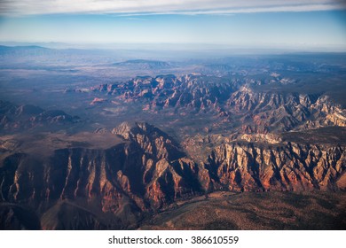 Grand Canyon Aerial View. Picturesque Landscape Of America