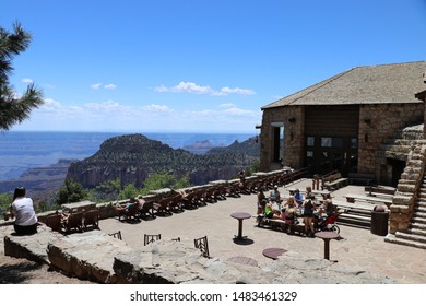 176 North Rim Grand Canyon Lodge Images, Stock Photos & Vectors 