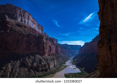 Grand Canyon National Park At Night