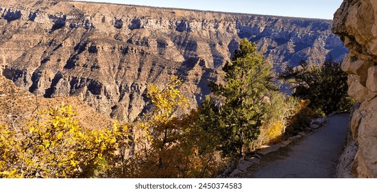 Grand Canyon National Park Sight View from North Rim Arizona 