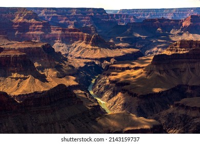 Grand Canyon National Park at sunset, Arizona, USA
