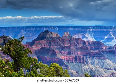 Grand Canyon North Rim After A Storm