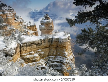 Grand Canyon Snow