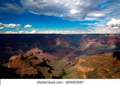 Grand Canyon South Rim Rainbow