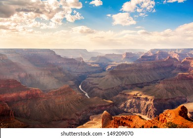 Grand Canyon At Sunset