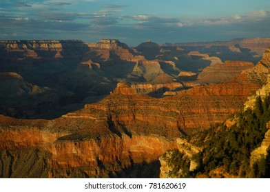 Grand Canyon Sunset From Yavapai Point