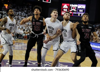 Grand Canyon University Lopes Vs New Mexico State Eggies At GCU Arena In Phoenix,AZ USA January 11,2018.