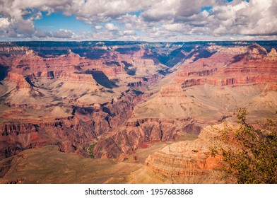 The Grand Canyon As Viewed From Mather Point