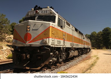 Grand Canyon Village, USA - June 2017: Grand Canyon Railway