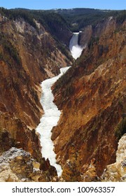 Grand Canyon Of The Yellowstone National Park