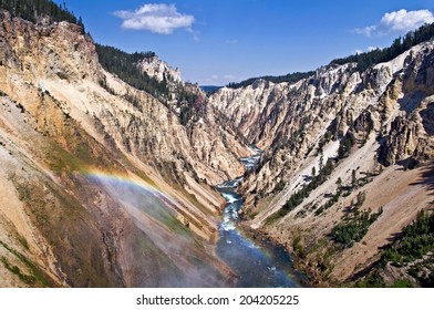 Grand Canyon Of The Yellowstone National Park, USA