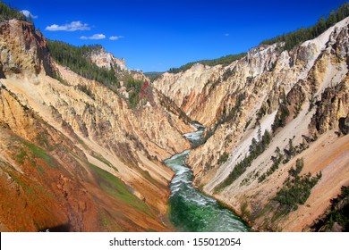 Grand Canyon Of The Yellowstone River