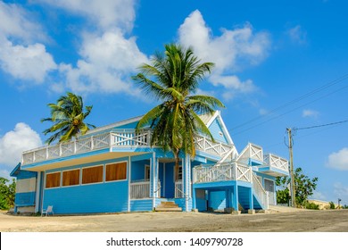 Grand Cayman, Cayman Islands, Dec 2018, Catboat Club Building In George Town