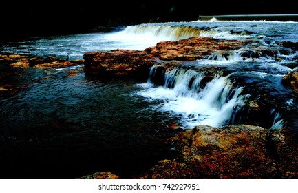 Grand Falls On Shoal Creek Joplin Missouri