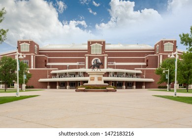 GRAND FORKS, ND/USA - JUNE 28, 2019:  Ralph Engelstad Arena On The Campus Of The University Of North Dakota.