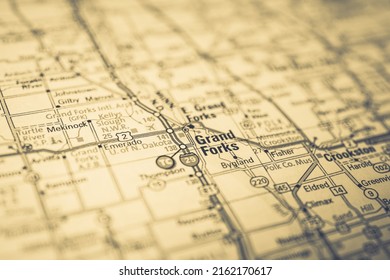 Grand Forks On The USA Map