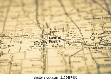 Grand Forks On The USA Map