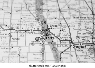 Grand Forks On The USA Map